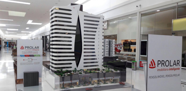 Prolar instala quiosque de vendas no Iguatemi Caxias