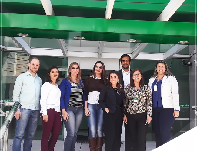 Visita de benchmarking em Porto Alegre